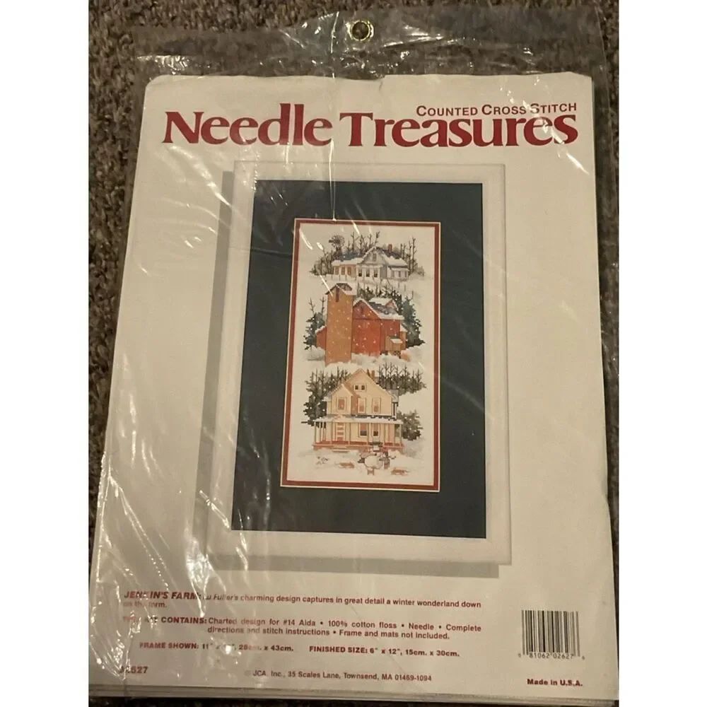 'Jenkins Farm' Counted Cross Stitch Kit # 02627